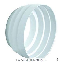 Riduttore Tubo Ventilazione 120/150/160 Mm In ABS - Con Fascette Acciaio E Nastro Alluminio, Universale - Foto 9