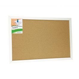 LEGNO DI PINO Bacheca Con Cornice Sughero Consiglio Visione Per Muro