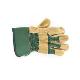 Guanti Da Lavoro Gebol Driver In Pelle Bovina - Taglia M (8) - Antistrappo, Spessore 1,1mm Per Edilizia E Giardinaggio