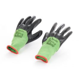 Gebol Guanti Da Lavoro In Nitrile Green Tech Taglia L Verde | Resistenti A Olio, Acidi E Grassi - 2