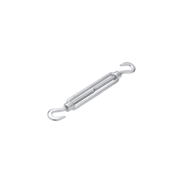 Tenditore Per Cavo 4 Mm In Acciaio Inox A2 – Fissaggio Manuale Su Palo Da 42,4 Mm Per Guardacorpo