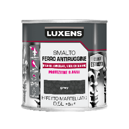 WO-WE Vernice Metallo 3 In 1 Smalto Antiruggine A Solvente Ferro W908 Grigio Antracite - 5L - Foto 7