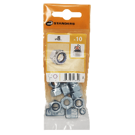 Lotto 5 Dadi Autobloccanti Flangiati Mil-Spec 5/8 NC &ndash; 3266311 &ndash; NSN 5310-01-478-7222