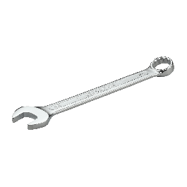 Chiave Combinata A Dado Svasato AB Tools 22+24 Mm – Lunghezza 255 Mm, Acciaio Cromo Vanadio, Finitura Cromata