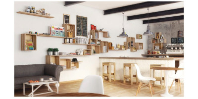 Arredare casa con cassette di legno - Bricocenter