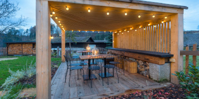 gazebo terrazzo Gazebo da terrazzo fai da te - Bricocenter