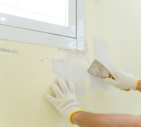 come recuperare una parete pitturata male - Bricocenter