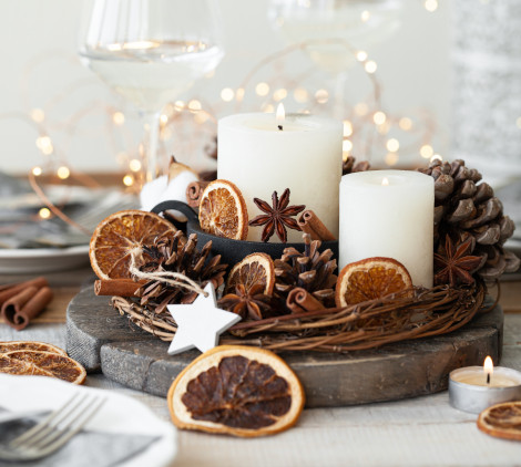 Idee fai da te per decorare la tavola di Natale - Bricocenter